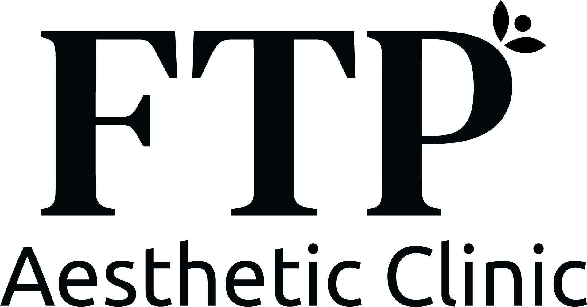 NEW LOGO FTP with Aesthetic Clinic BLACK